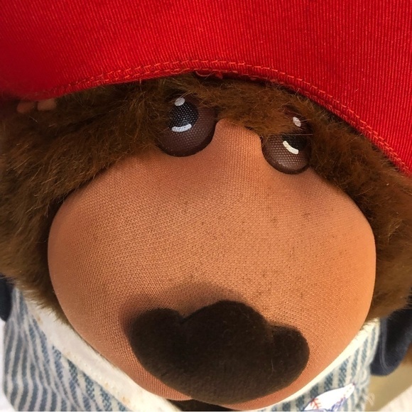 Furskins Teddy Bear Xavier Roberts Baseball Player “Hank Furskins” Vintage 1987 - Picture 10 of 15